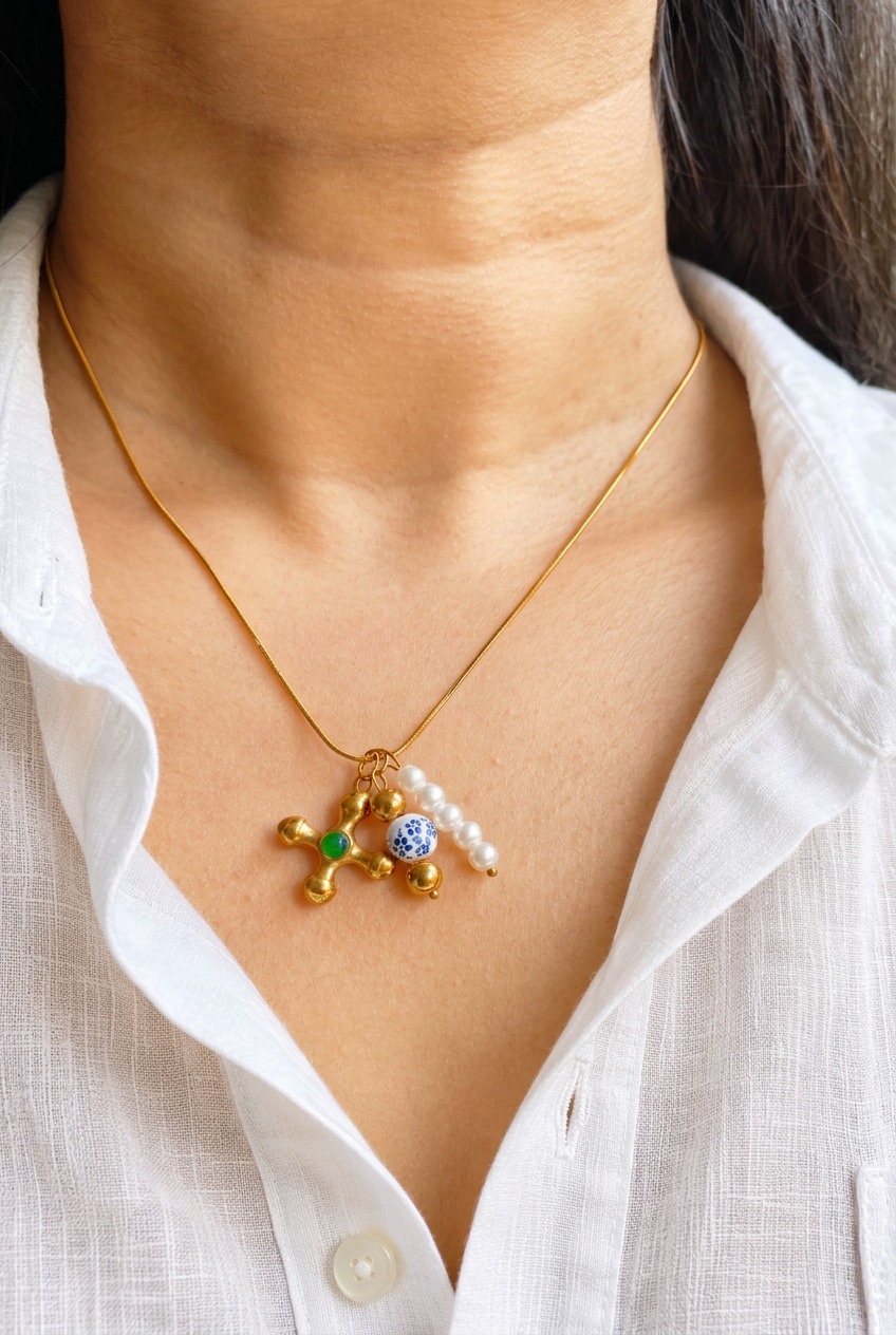 The Curio Keepsake Charm Necklace