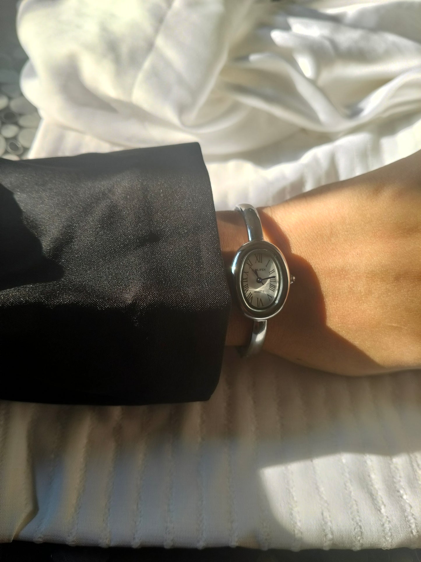 Cartier Baignoire Élégance Silver Watch