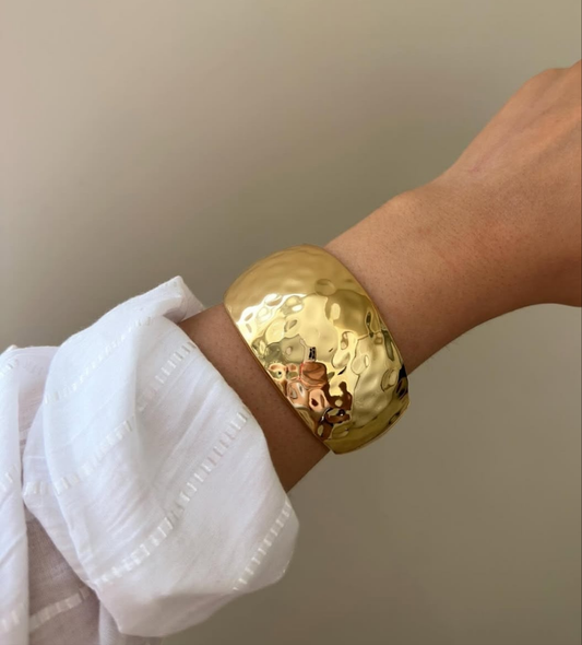 Chunky Hammered Kada