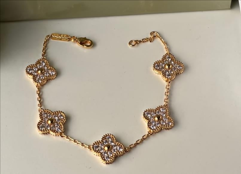 Vintage Alhambra Clover Bracelet