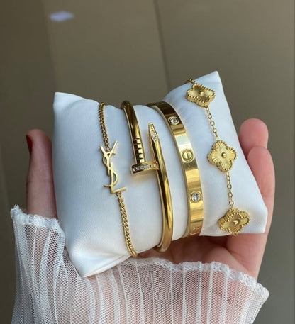 YSL bracelet only (not the whole stack)