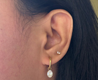 Earrings drop soli