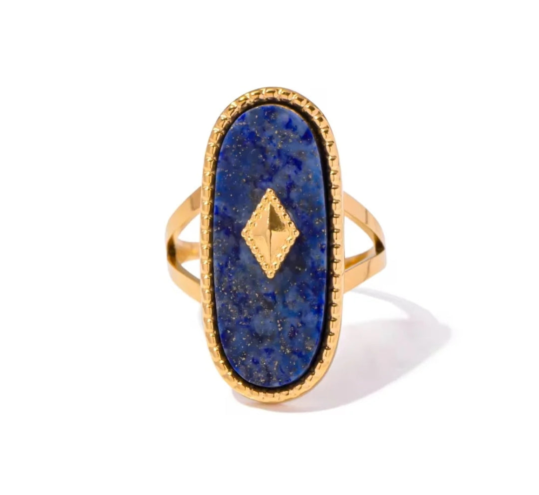 Lapis Royale Signet Ring