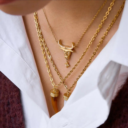 Sienna Tusk Necklace