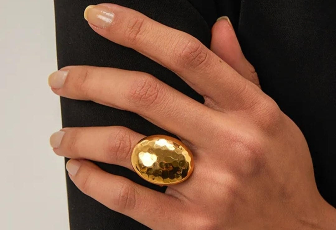 Gilded Dome Ring