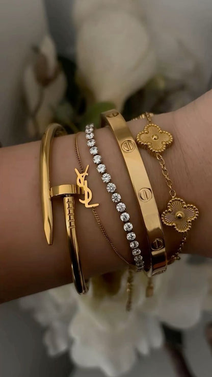 YSL bracelet only (not the whole stack)