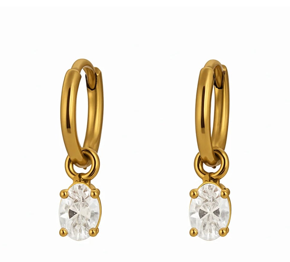Earrings drop soli