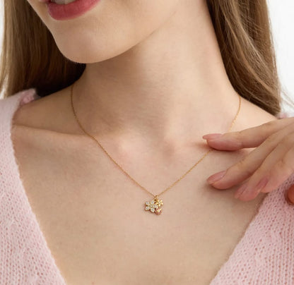 Blossom Fleur Charm Necklace