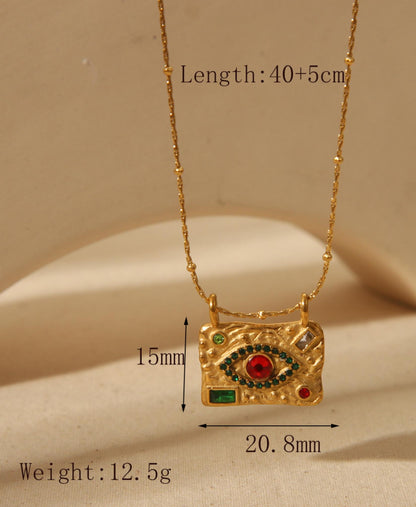 The Mystic Eye Medallion Necklace