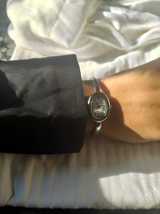 Cartier Baignoire Élégance Silver Watch