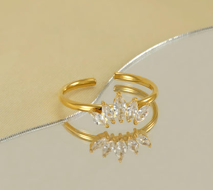 Celeste Crown Ring
