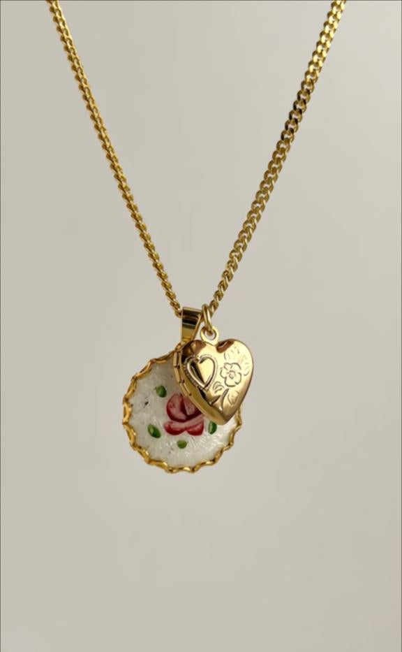 Parisian Charm Duo Necklace