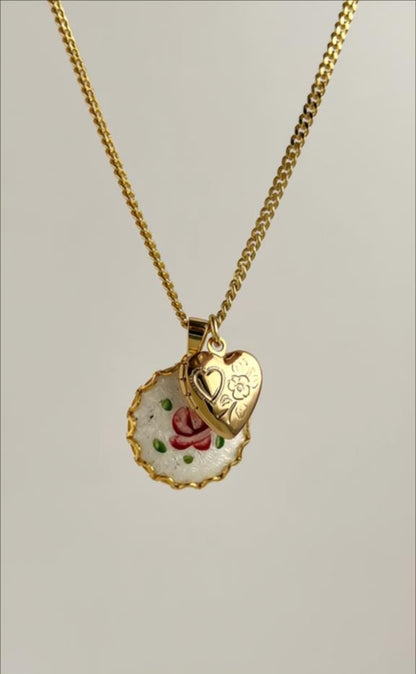 Parisian Charm Duo Necklace