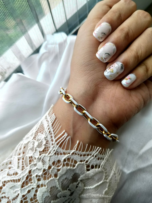 French Riviera link bracelet