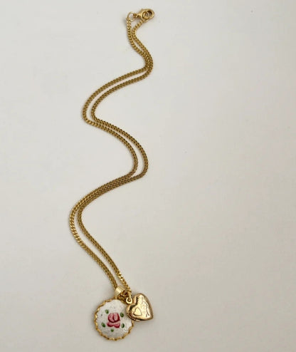 Parisian Charm Duo Necklace