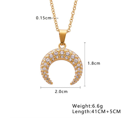 Moonlit Charm Necklace