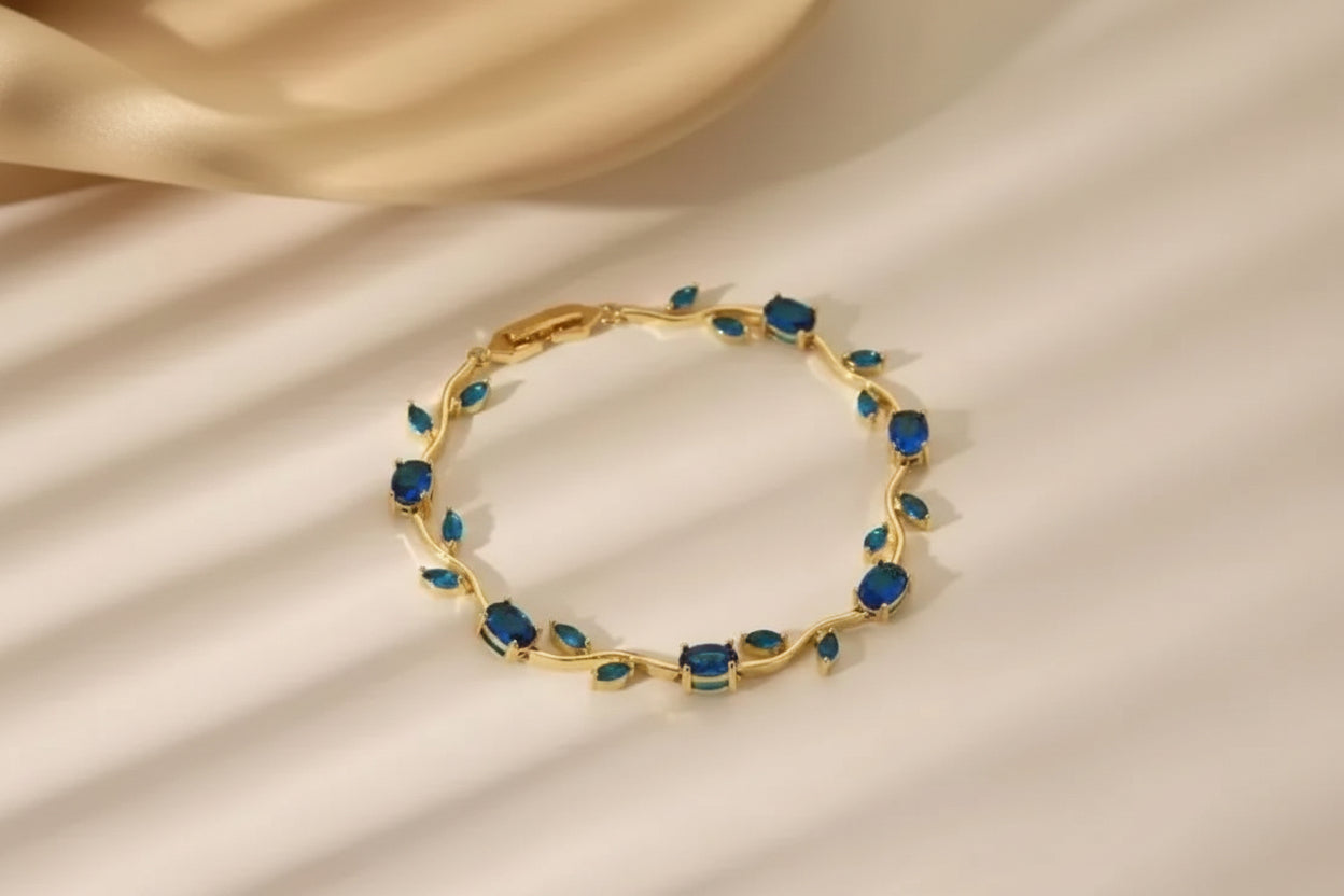 The Azure Vine Bracelet