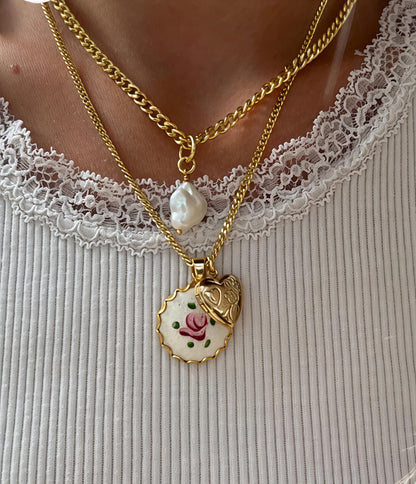 Parisian Charm Duo Necklace