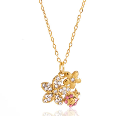 Blossom Fleur Charm Necklace