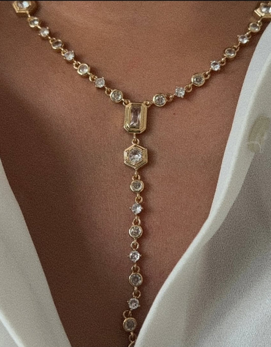 Lariat necklace