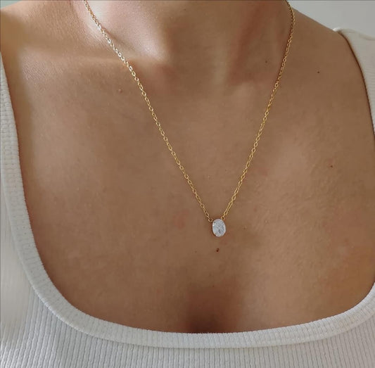 Solitaire necklaces (Oval/Pear)