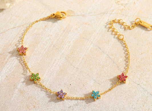 The Petal Parade Floral Bracelet