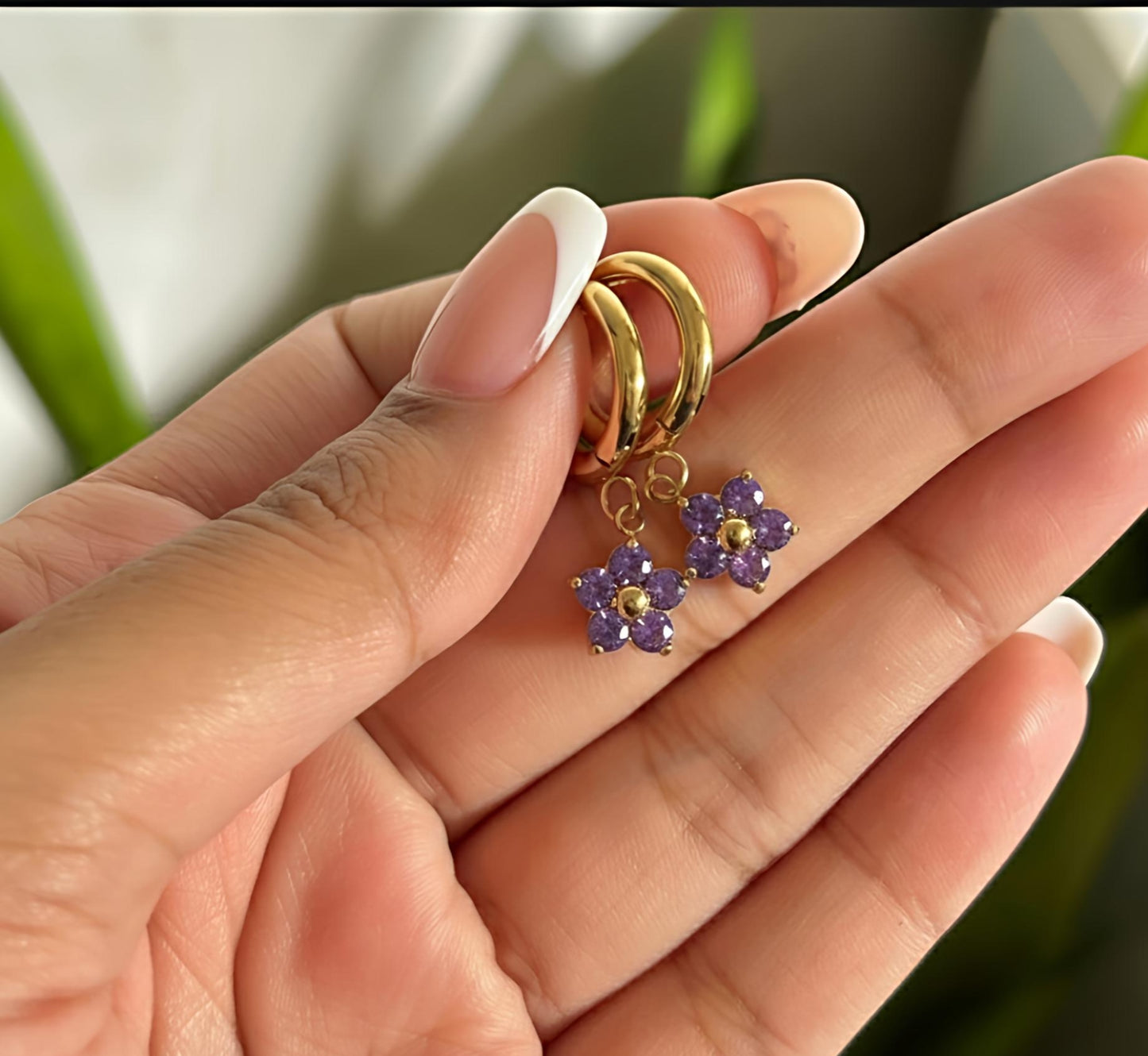 Bloom Petal earrings