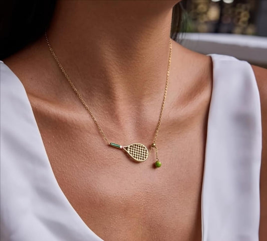 Match Play Racquet Necklace