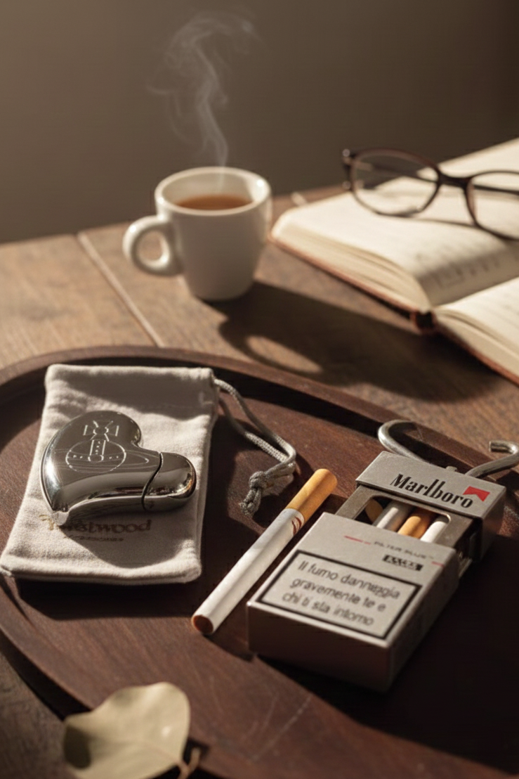 Marlboro Ashtray bag charm